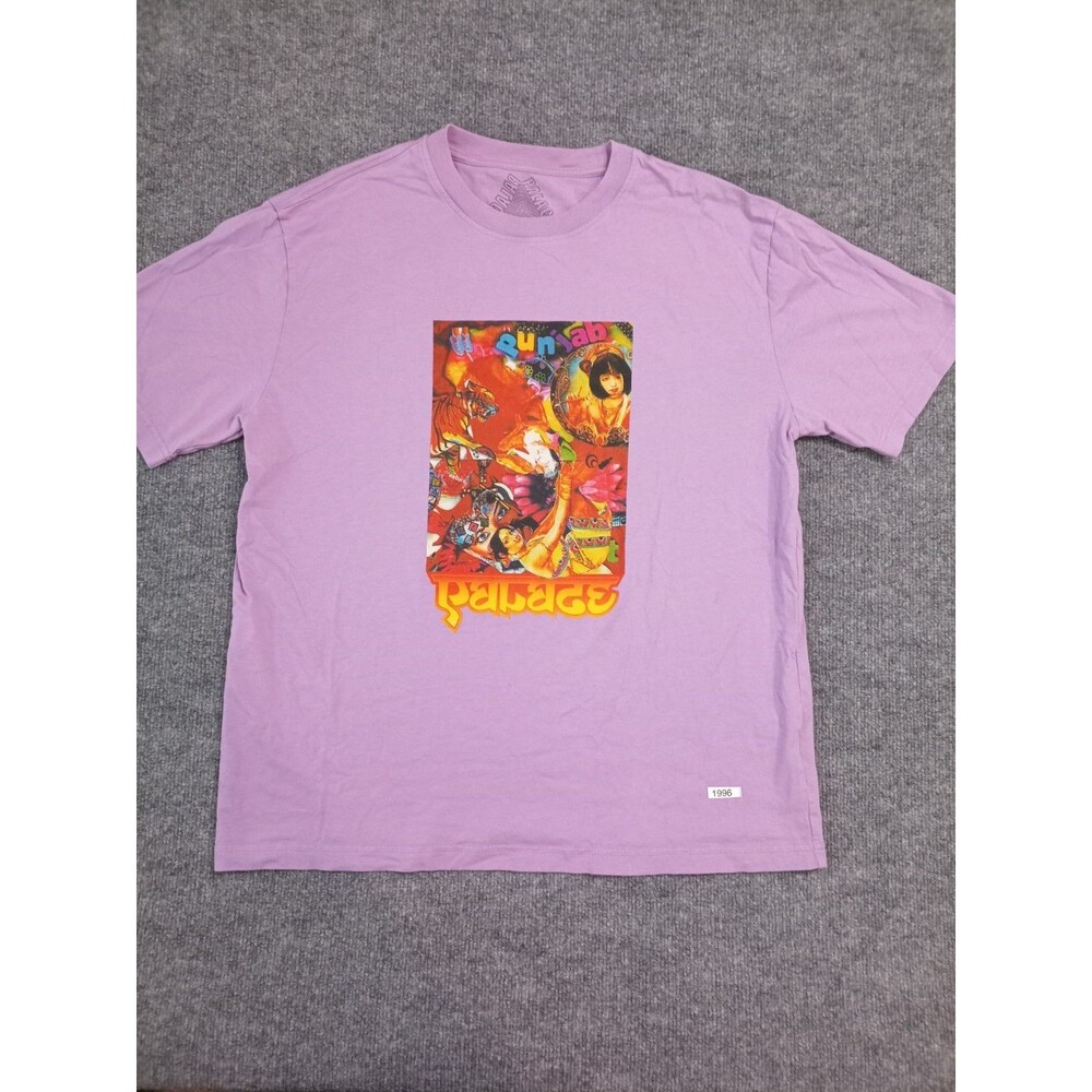 Palace Palamat Graphic T Shirt Men’s Purple Short Sleeve Skate Streetwear Tee
